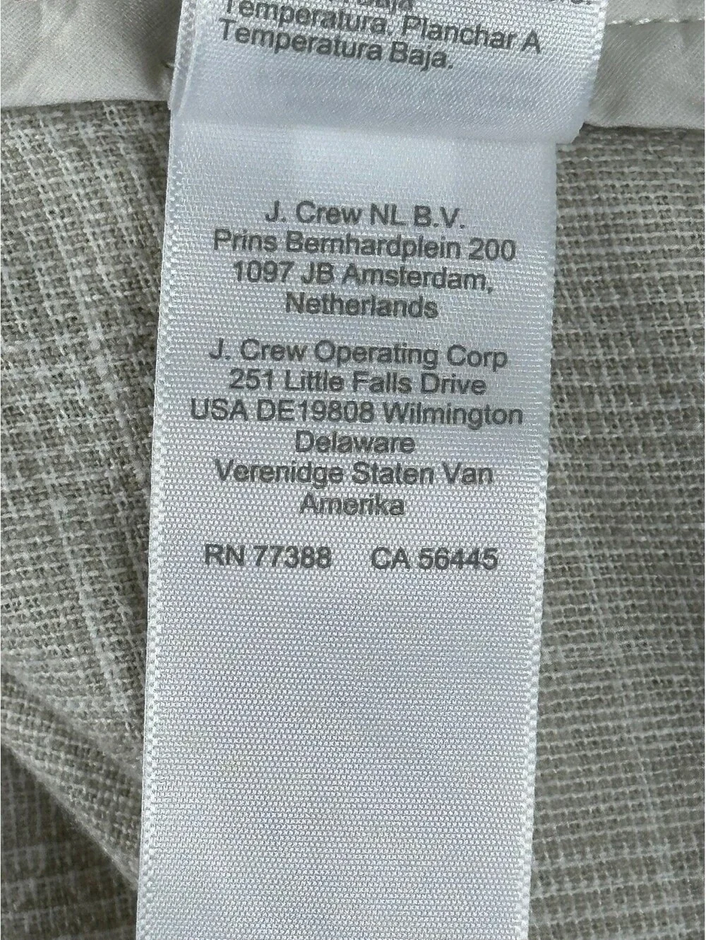 JCrew Re-Imagined Mens Straight Linen Cotton Plaid Pants Summer Trousers 32x30